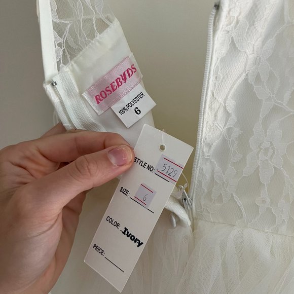 Rosebuds Tulle Dress - Picture 5 of 5